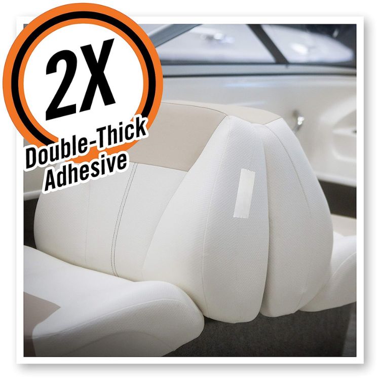DOUBLE-THICK ADHESIVE