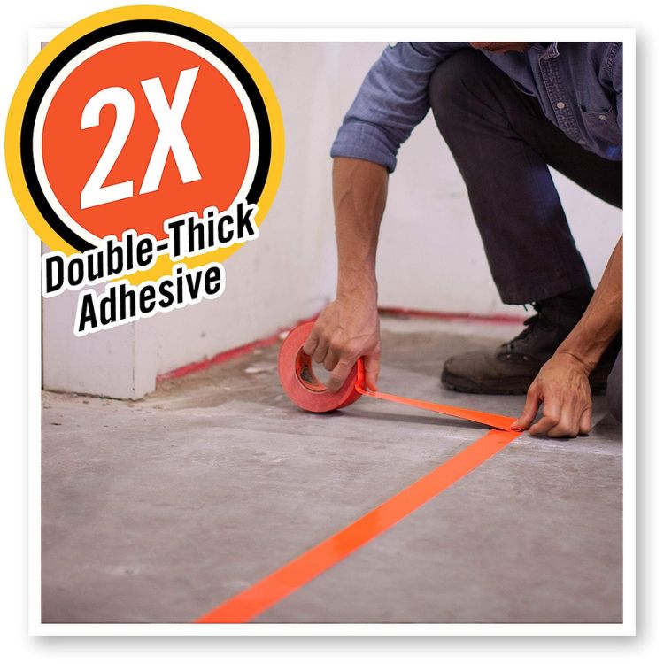 DOUBLE THICK ADHESIVE