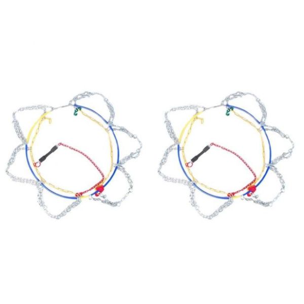 Rubber hook snow chains